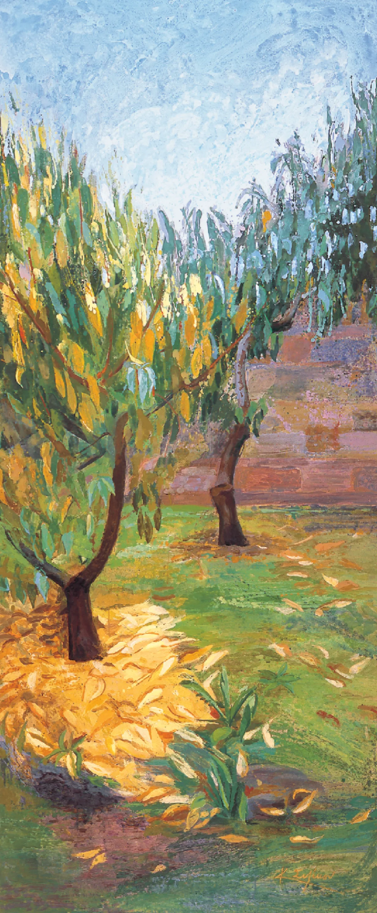 Spiritual Ways — olive grove by Konstantina Sylikou